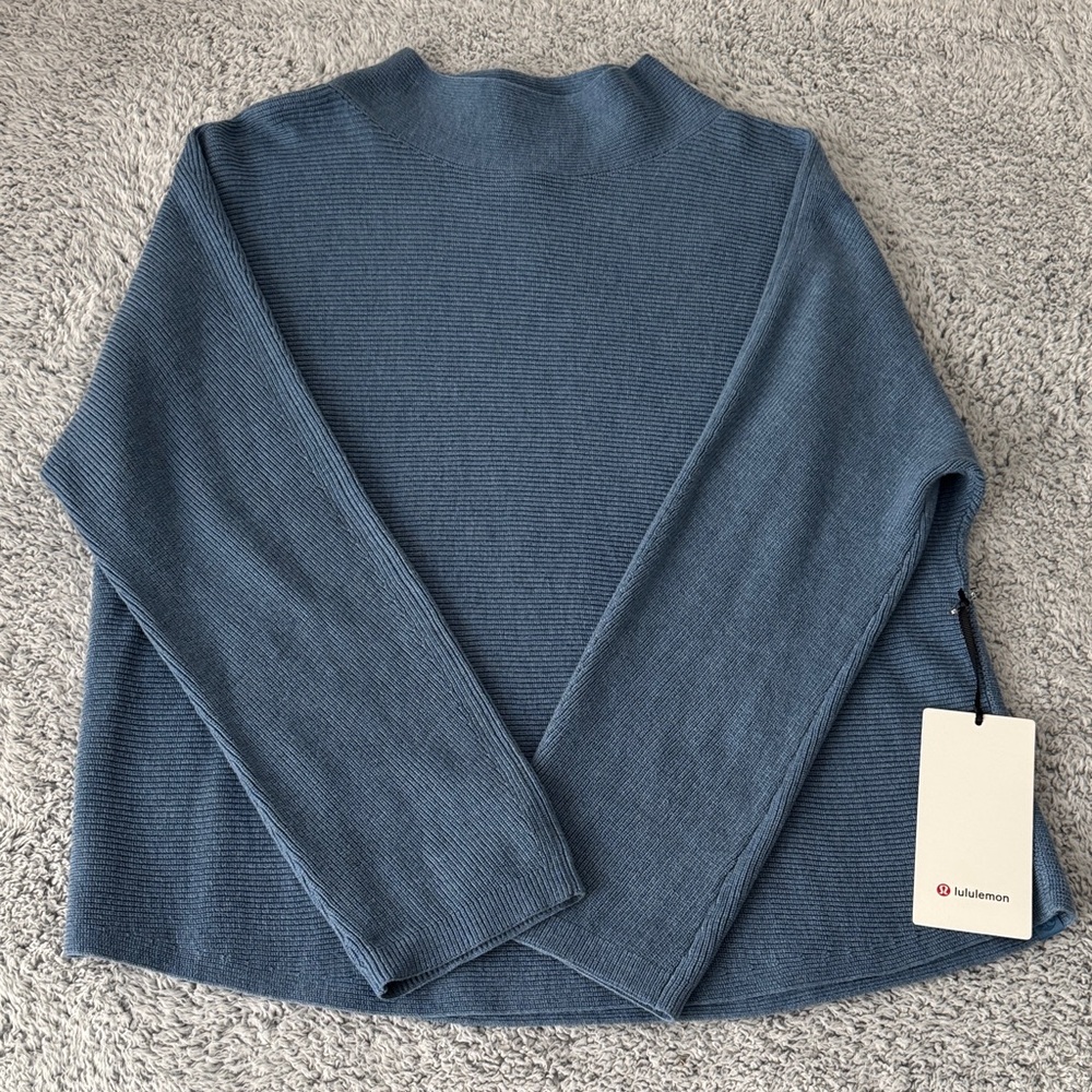 Lululemon Women’s Boxy Cotton-Blend Sweater NWT